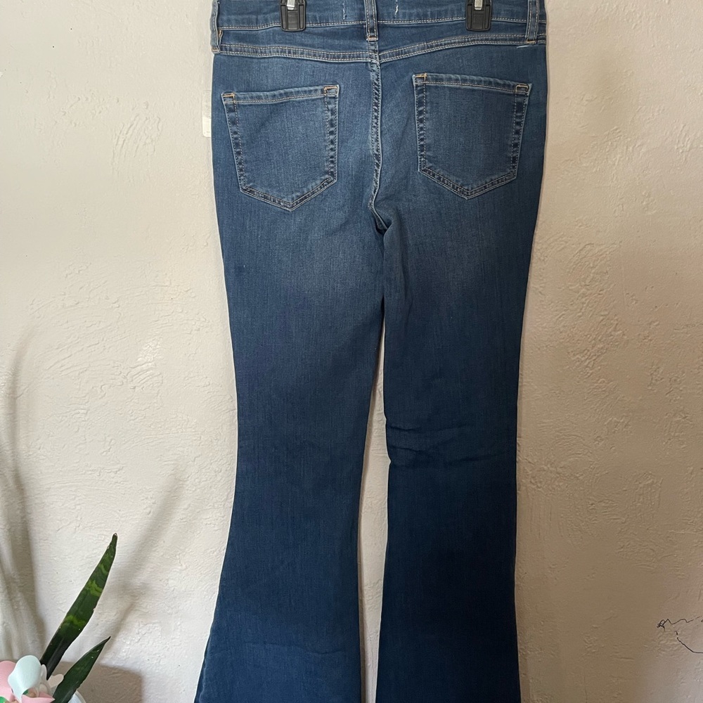 Free People Rodeo Ready Flare Jeans - Picture 2 of 6